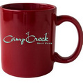 10.5 oz. Red Ceramic Mug